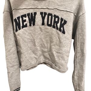 Gray New York Sweatshirt